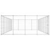 Outdoor Dog Kennel Galvanized Steel 468.9 ftÂ²